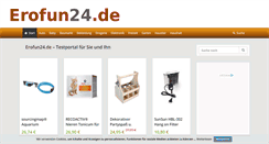 Desktop Screenshot of erofun24.de