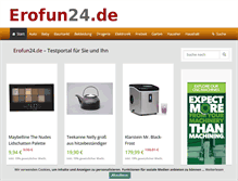 Tablet Screenshot of erofun24.de